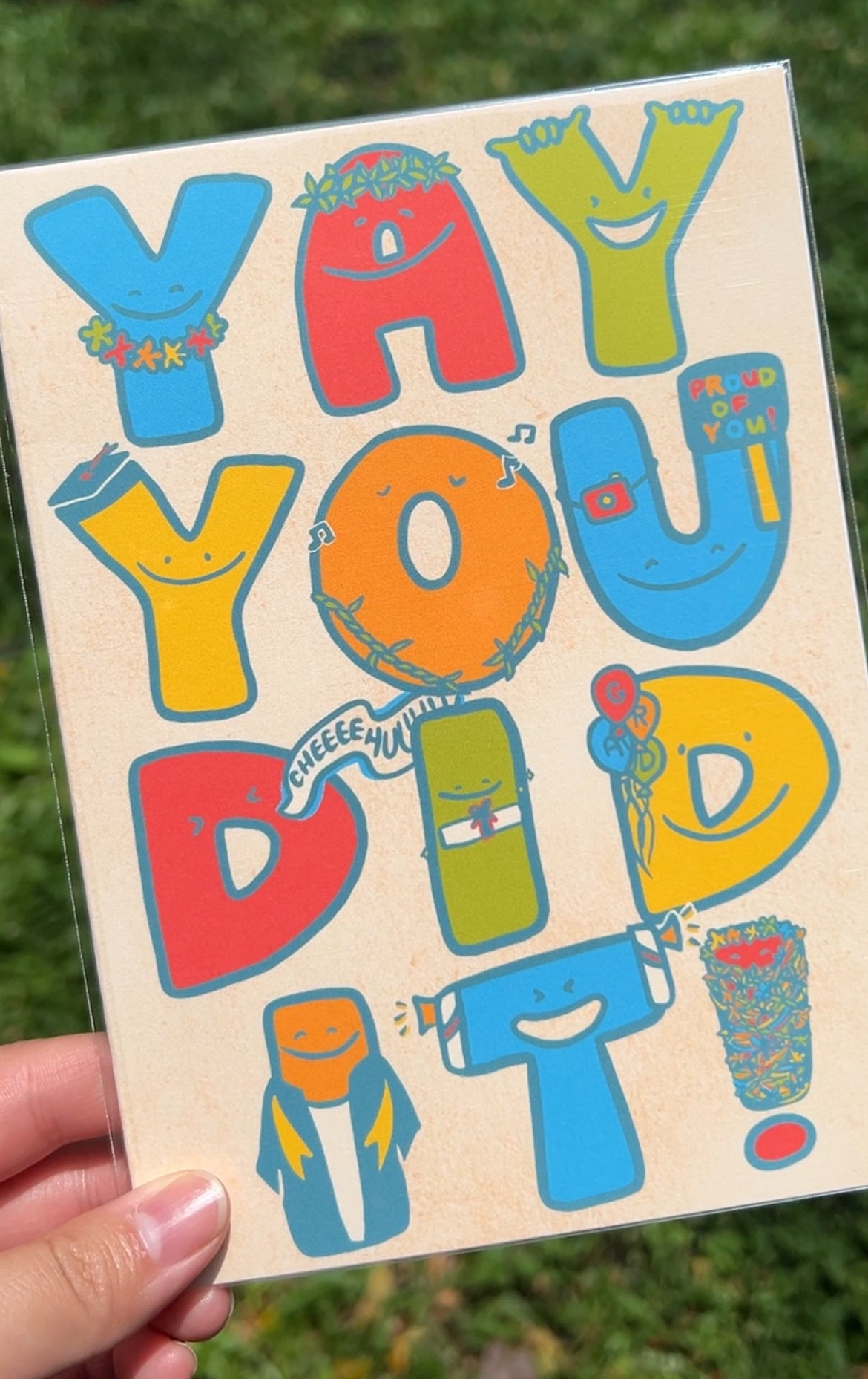 Graduation: Yay You Did It!
