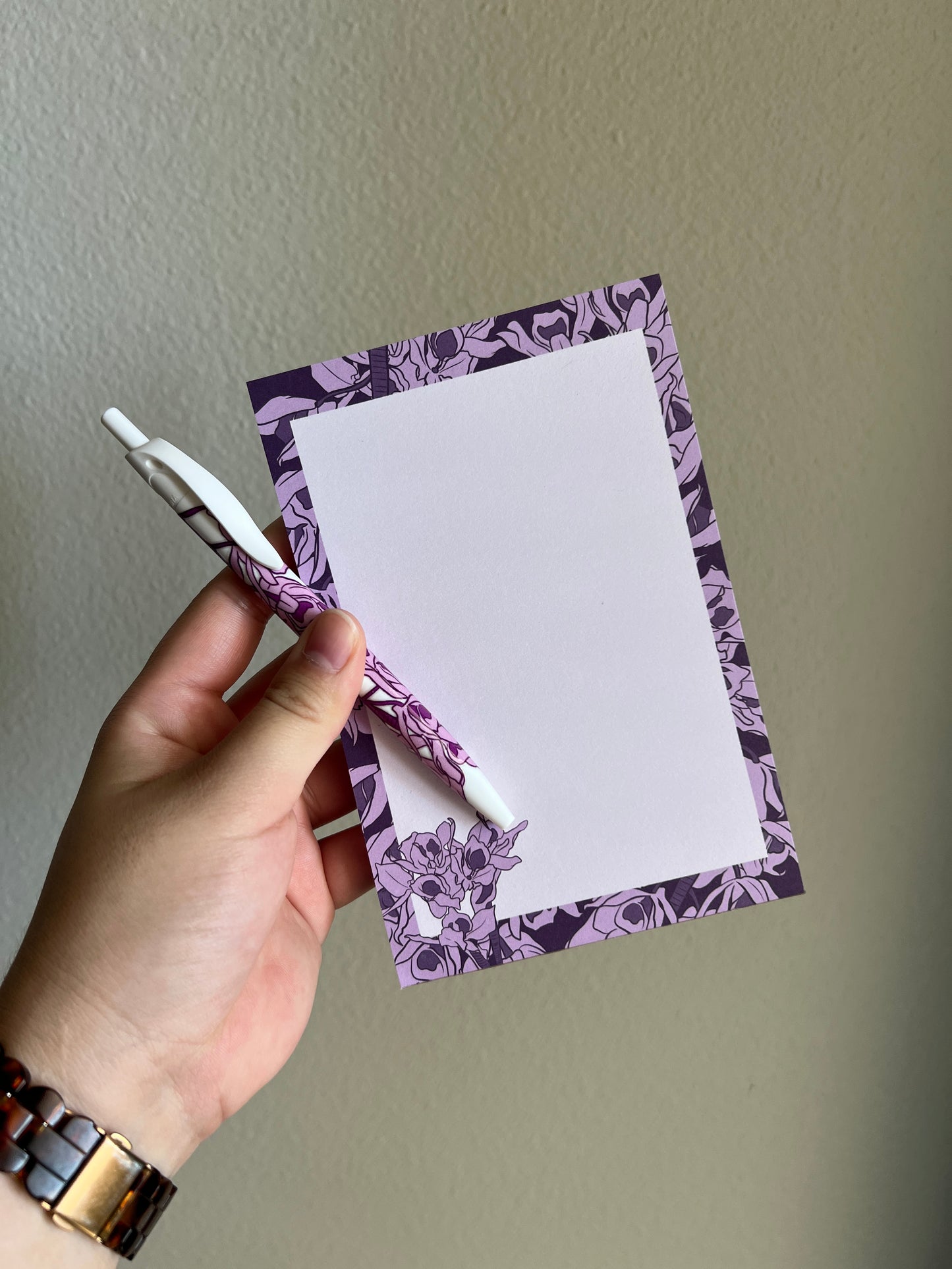 Notepad and Pen