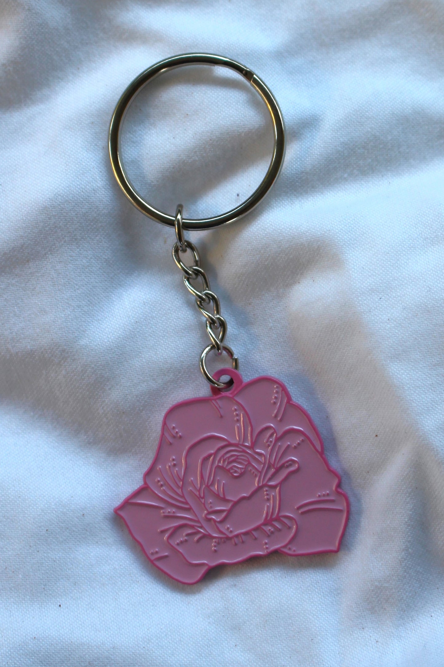 Lokelani Enamel Keychain
