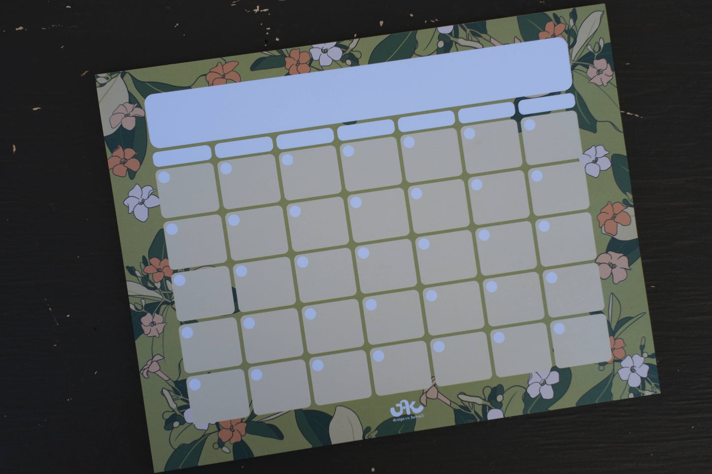 Puakenikeni Calendar Notepads