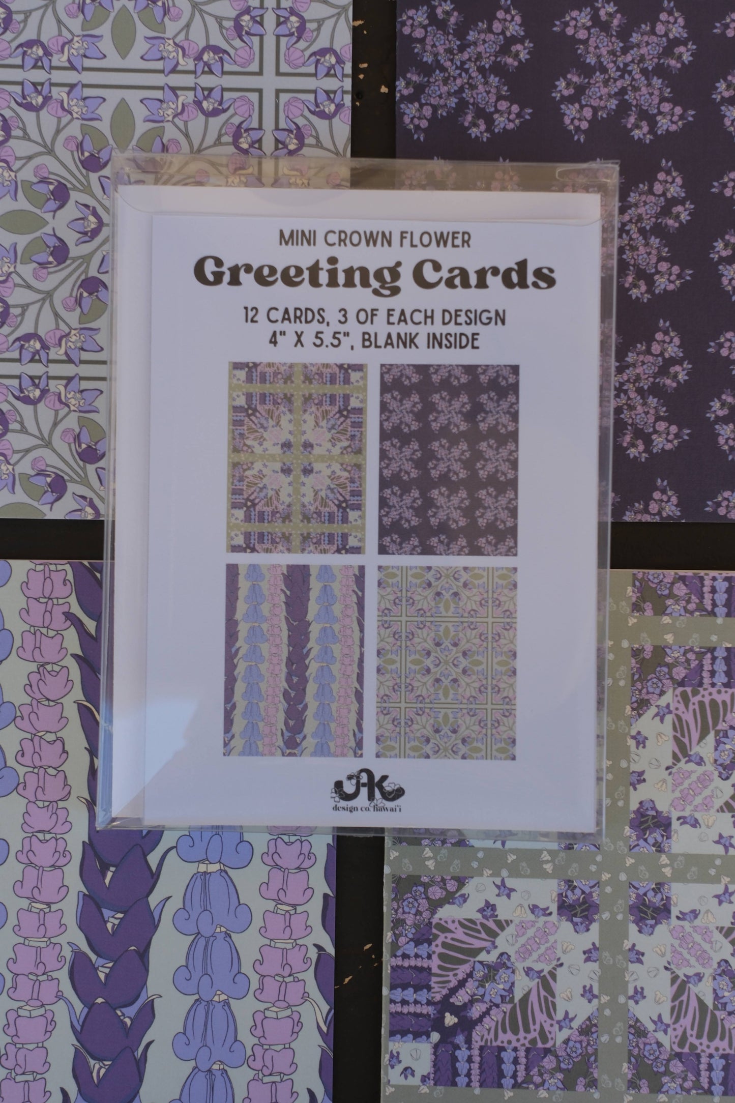 Crown Flower Card Set