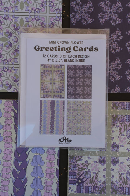 Crown Flower Card Set