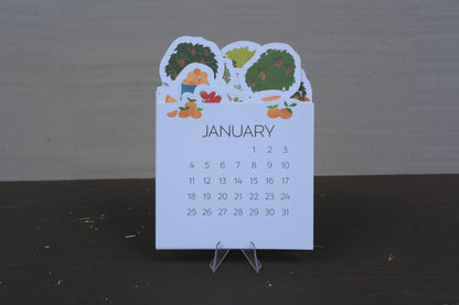 Hawaiʻi Fruits Layered Desk Calendar