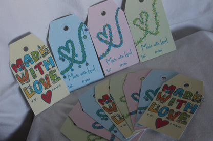 Made with Love Tags
